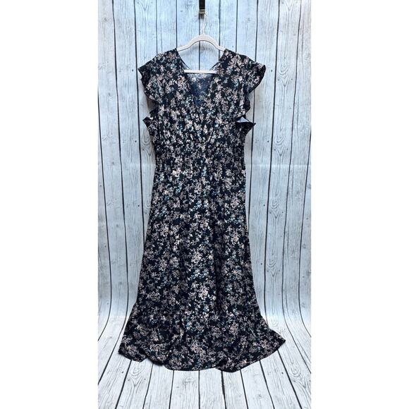 NWOT Shein Floral Ruffle Dress Size 2XLg - Picture 1 of 3